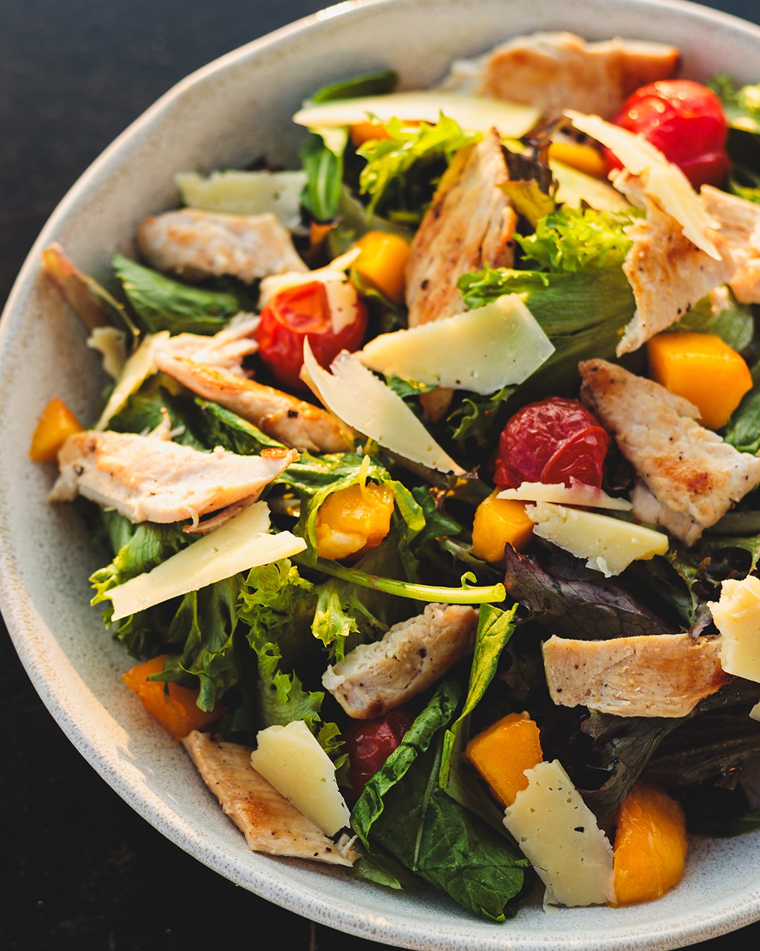 Salada de frango do Riviera
